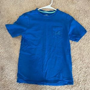 Vineyard Vines blue boys tee, size M (12-14). Good condition.